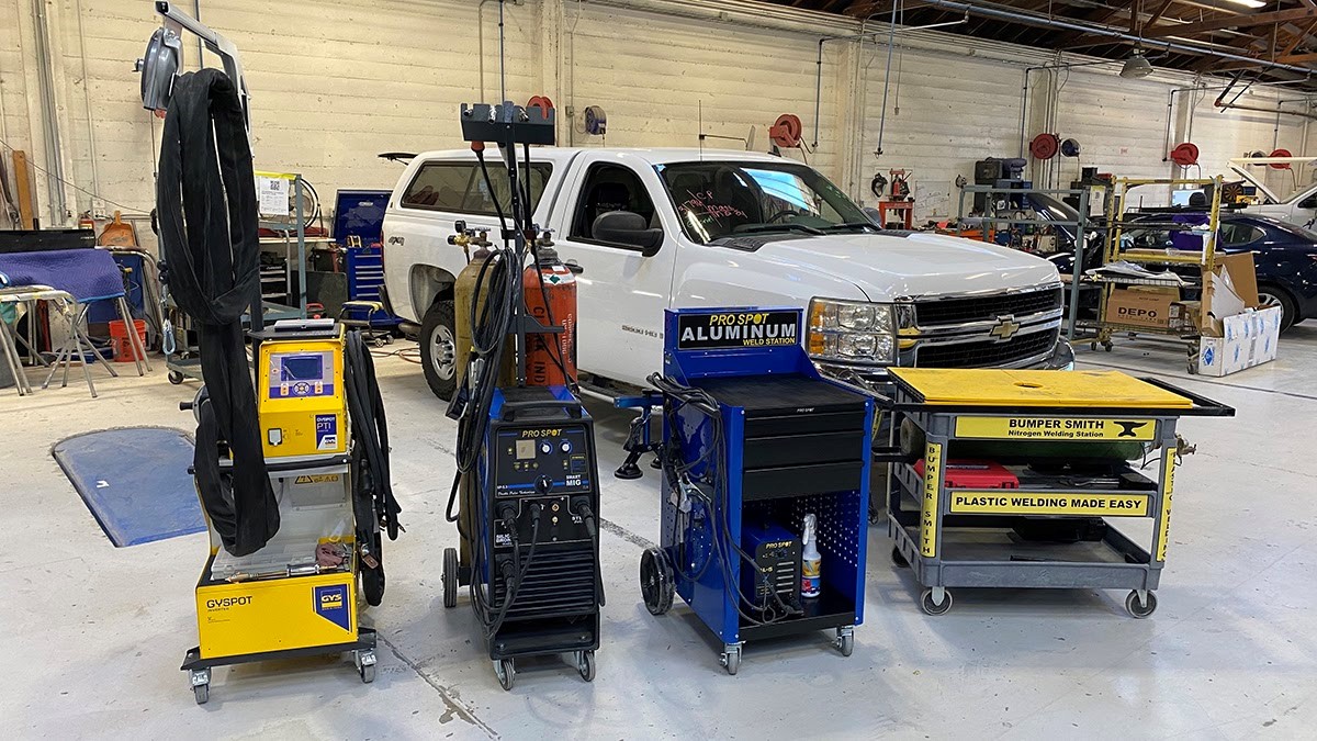 Spot Welding Equipment in Monterey, CA - Robert's Collision & Repair